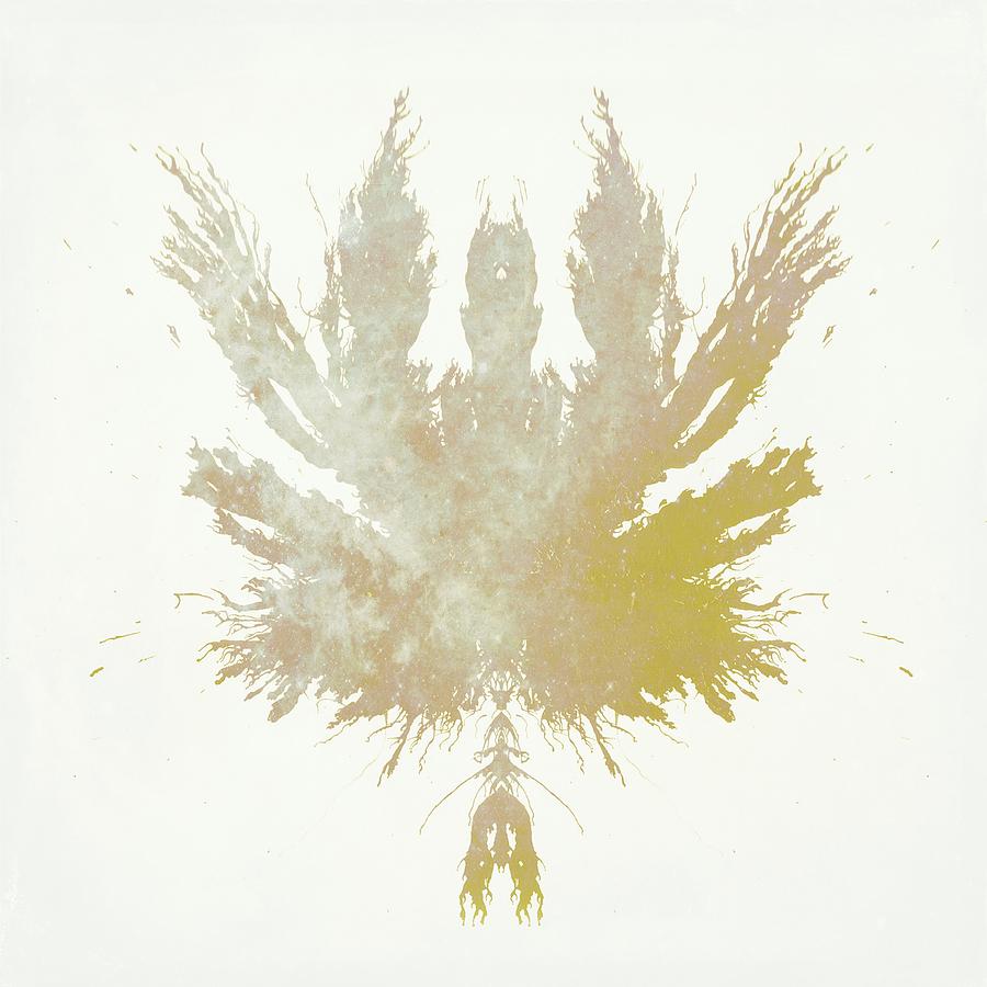 Brandi Fitzgerald Digital Art - Rorschach X by Brandi Fitzgerald Brandi Fitzgerald Digital Art - Rorschach X by Brandi Fitzgerald