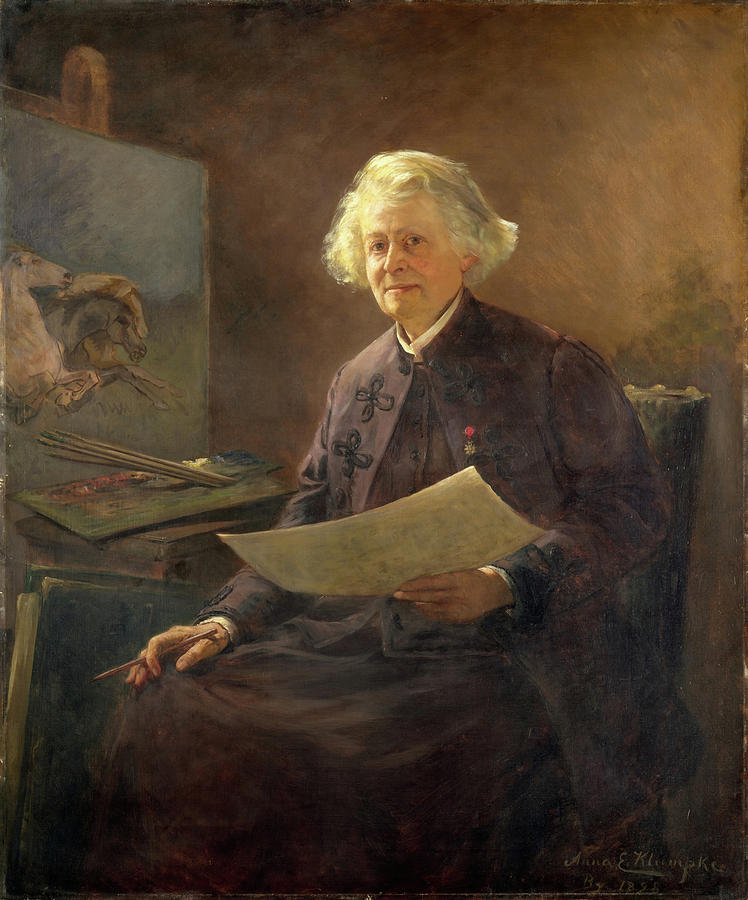 Rosa Bonheur Painting by Anna Elizabeth Klumpke