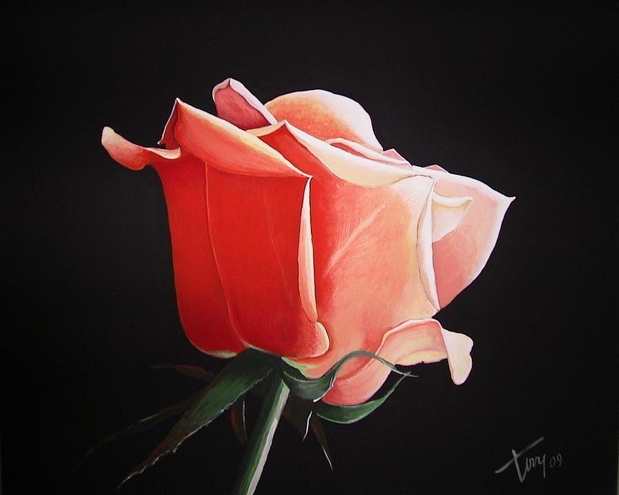 Rosa Painting by Luigi Torre