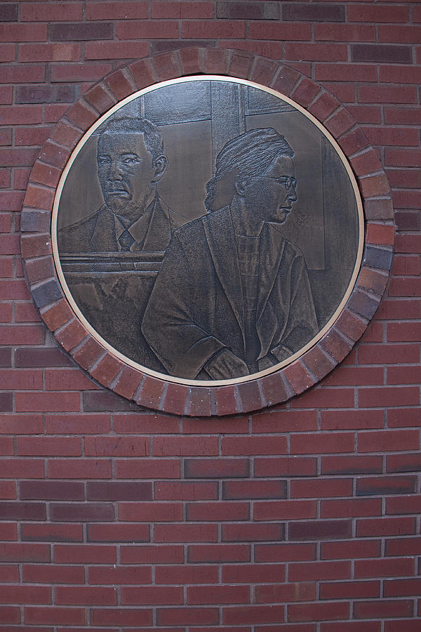 Rosa Parks Engraved Image Photograph by Arnold Hence Rosa Parks Engraved Image Photograph by Arnold Hence