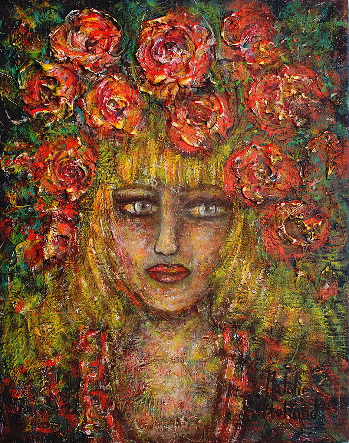 Rosalina Painting by Natalie Holland