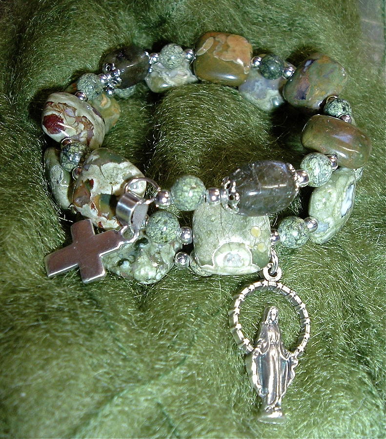 Rosary Bracelet Jewelry by Michele Myers