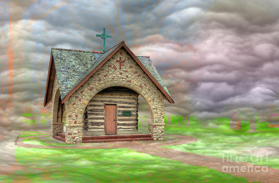 Hdr Photograph - Rosatis Cabin by Larry Braun Hdr Photograph - Rosatis Cabin by Larry Braun