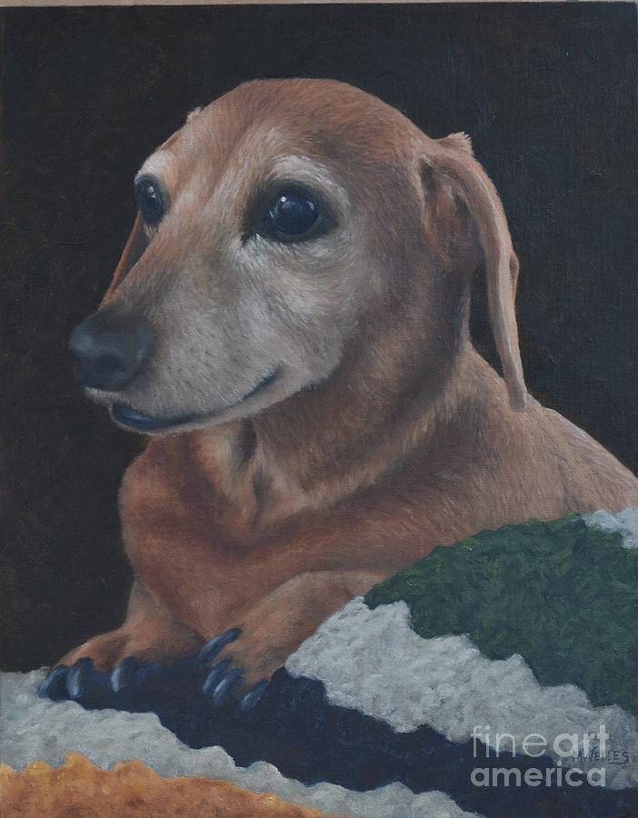 Roscoe Painting by Michelle Welles