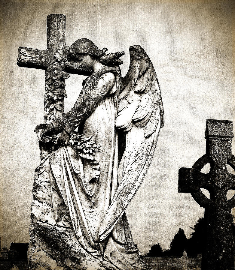 Ireland Photograph - Roscommon Angel No 1 by Teresa Mucha