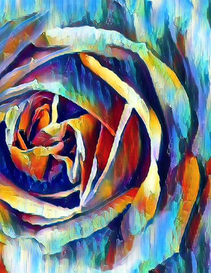 Rose 2 Painting by Chris Butler