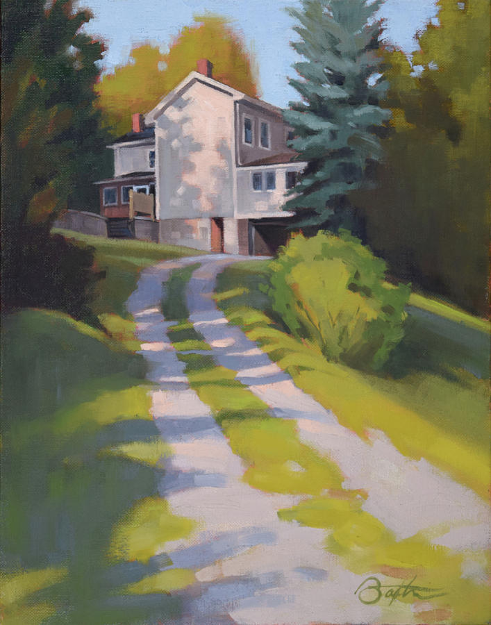House Painting - Rose and Jims Place by Todd Baxter