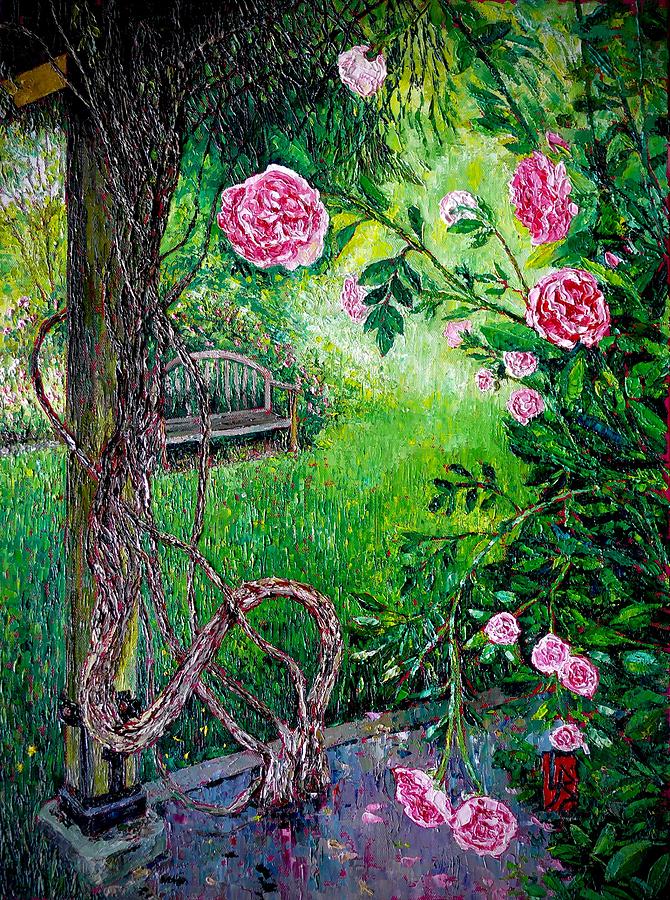 Rose and Vine by Linda J Bean Rose and Vine by Linda J Bean