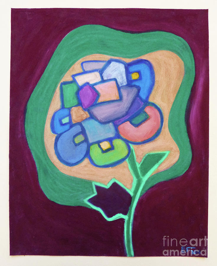 Rose Painting - Rose by Elena Fattakova