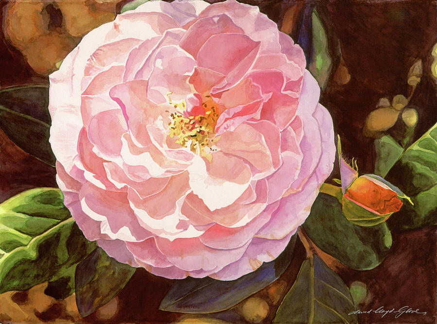 Rose Fantastique Painting by David Lloyd Glover