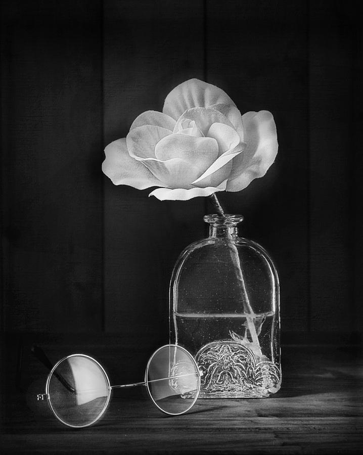 Rose Glasses Still Life Photograph by Ian Barber - Fine Art America