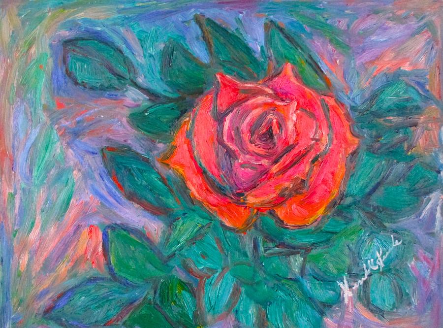Rose Hope Painting by Kendall Kessler