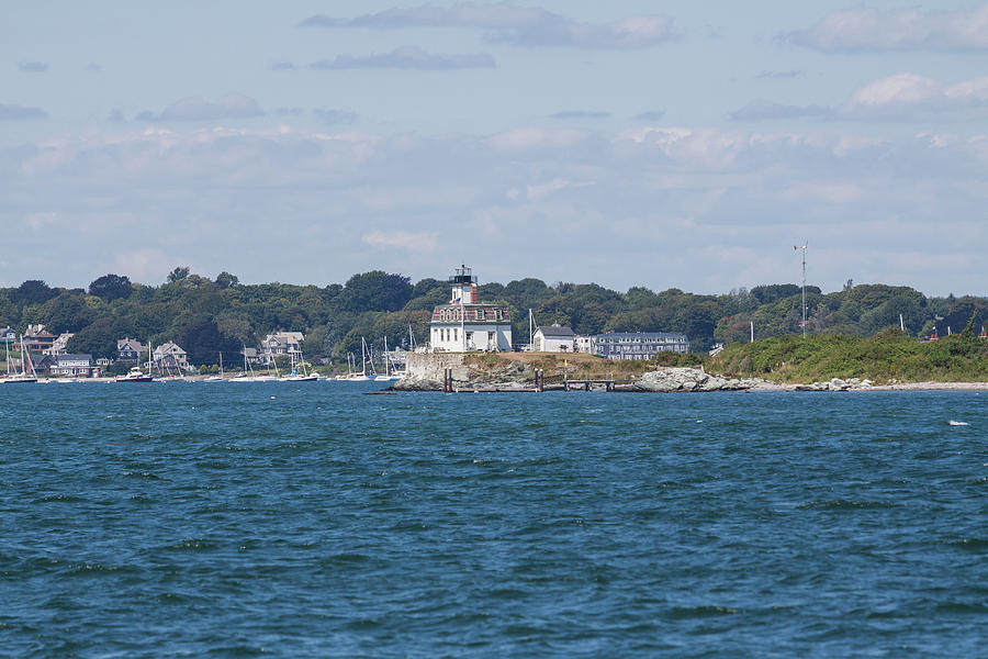 Rose Island Lighthouse Photograph by Brian MacLean