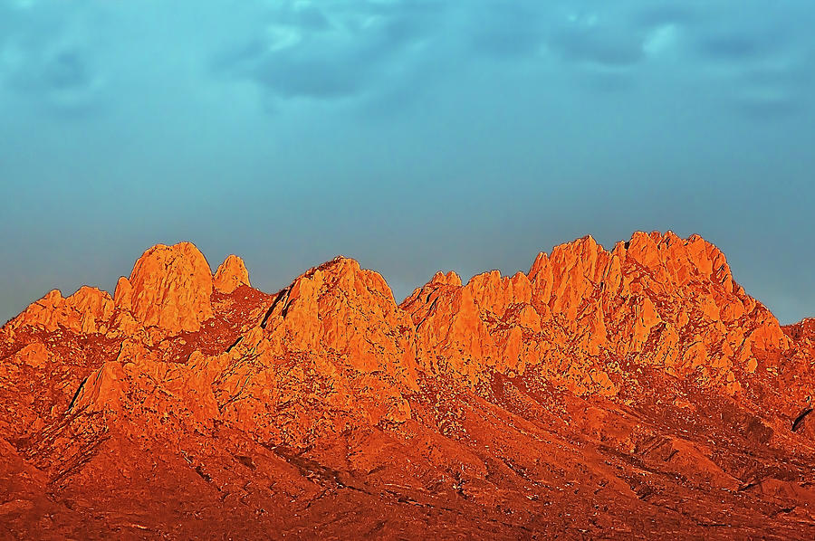 Rose Mountains Photograph by Mike Stephens Rose Mountains Photograph by Mike Stephens