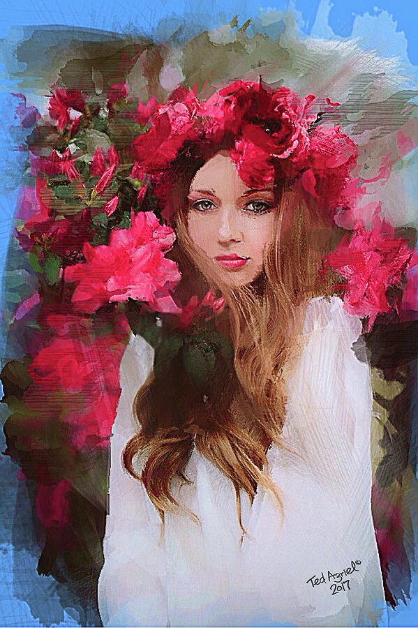 Rose Of Odessa Digital Art by Ted Azriel