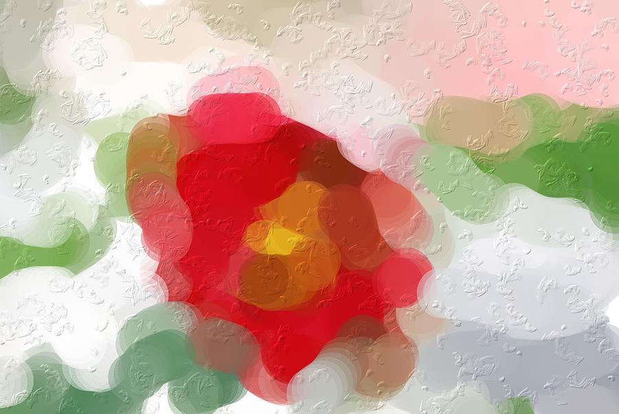 Rose of Sharon Abstract Digital Art by Don Wright
