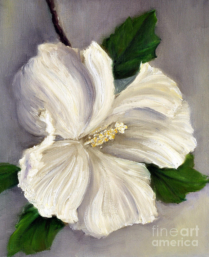 Rose of Sharon Diana Painting by Rand Burns