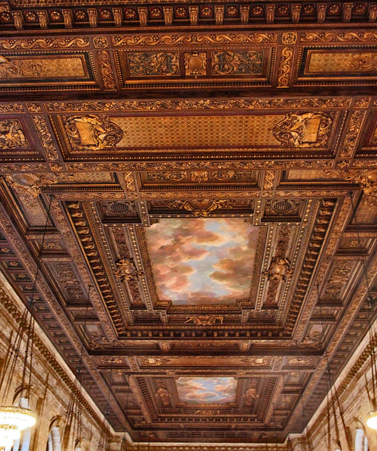 Rose Room Ceiling Photograph by Jessica Jenney