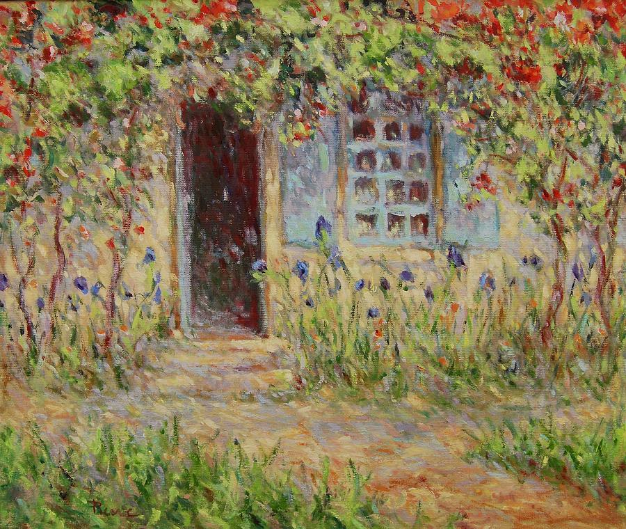 Rose trees at the front of the house by Pierre Dijk Rose trees at the front of the house by Pierre Dijk
