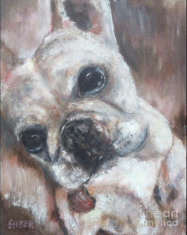 Dog Painting - Roseanne Roseanna Danna by Kathy Stiber