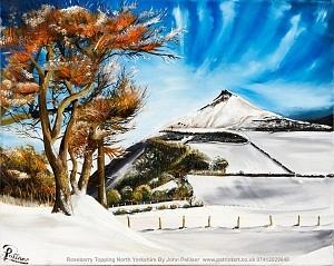 Roseberry Topping Painting