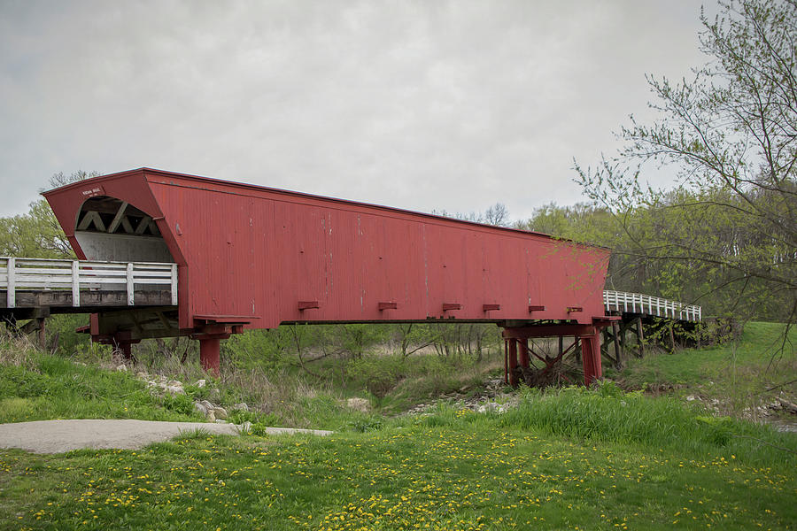 Roseman Covered Bridge 2 Photograph by Teresa Wilson