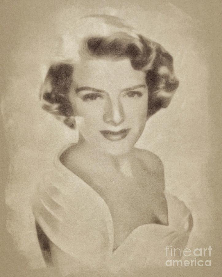 Rosemary Clooney, Singer and Actress by John Springfield Drawing by Esoterica Art Agency