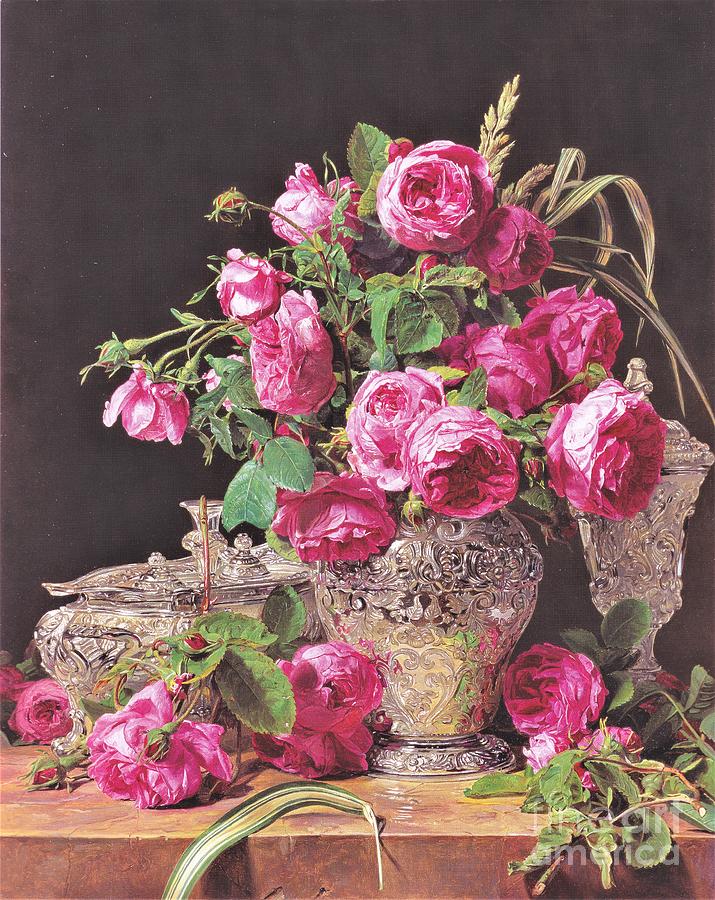 Rosen Painting by Thea Recuerdo
