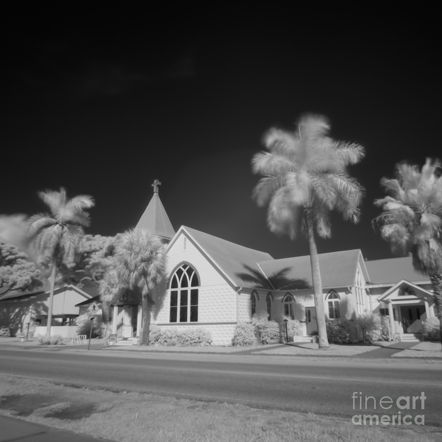 Anna Maria Island Photograph - Roser Memorial Community Church on Anna Maria Island by Rolf Bertram