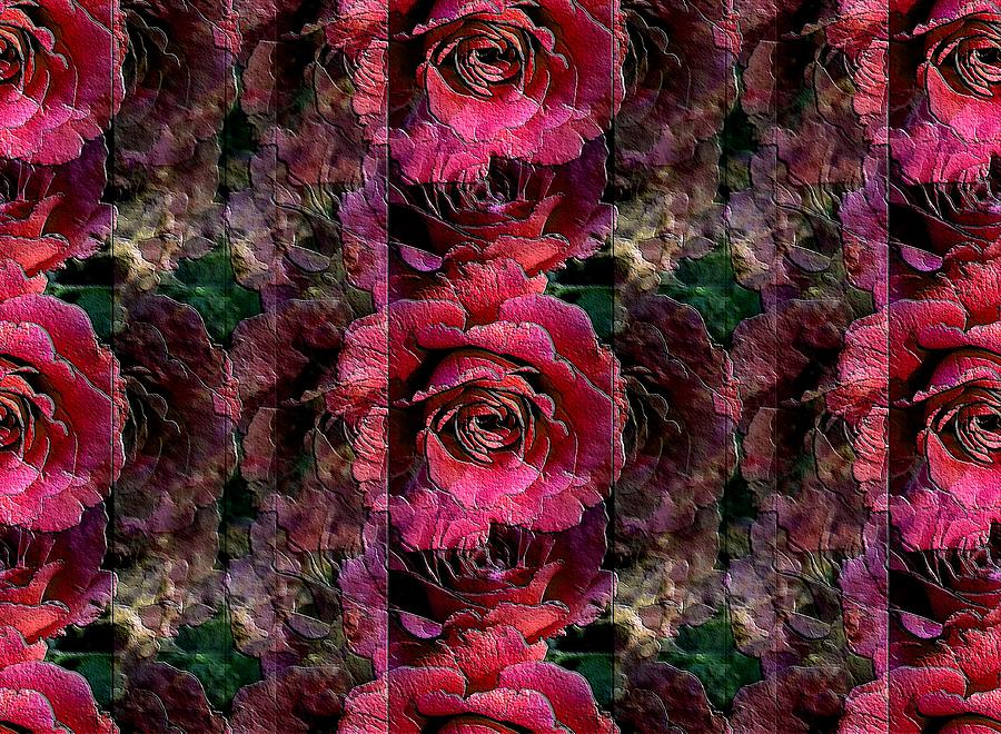 Cool Digital Art - Roses 0 by Raul Ugarte