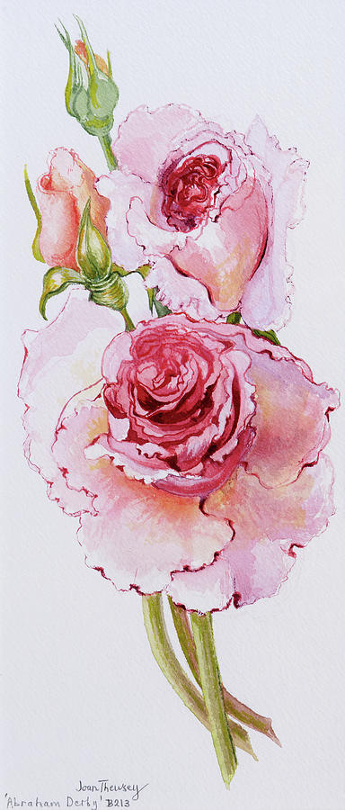 Roses Painting by Joan Thewsey - Fine Art America