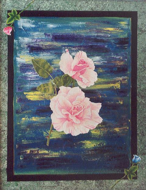 Roses Painting by Micah Guenther