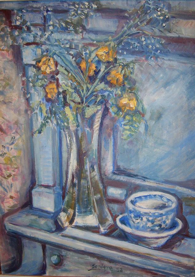Roses On Piano Painting by Joseph Sandora Jr Roses On Piano Painting by Joseph Sandora Jr