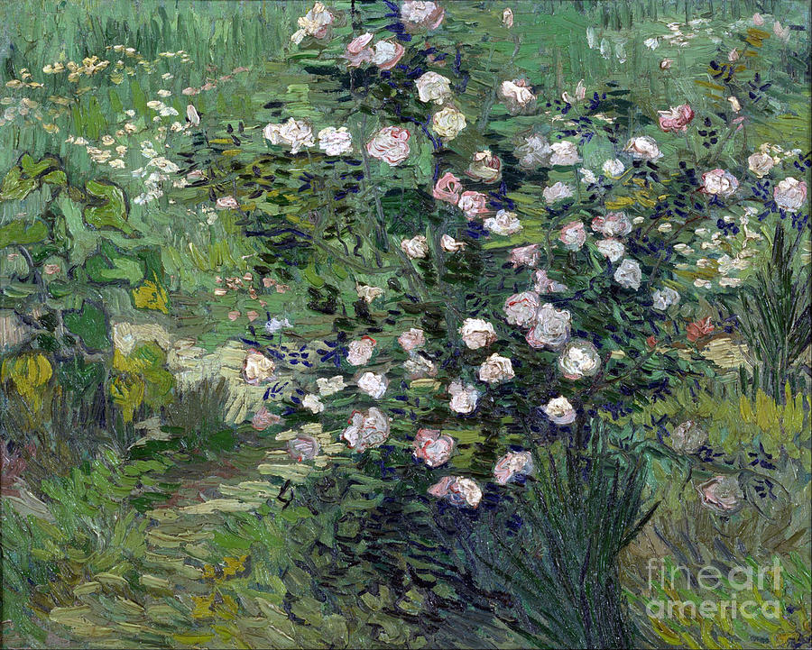 Roses Painting by Van Gogh