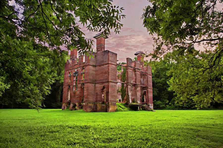 Rosewell Plantation Ruins Photograph