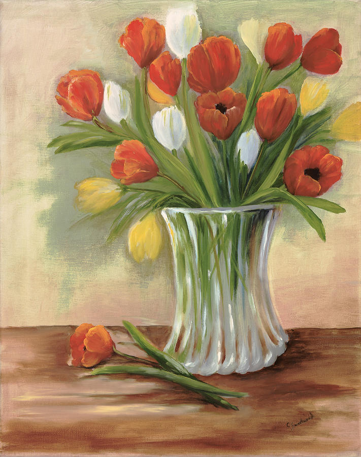 Rosies Gift Painting by Carol Sweetwood