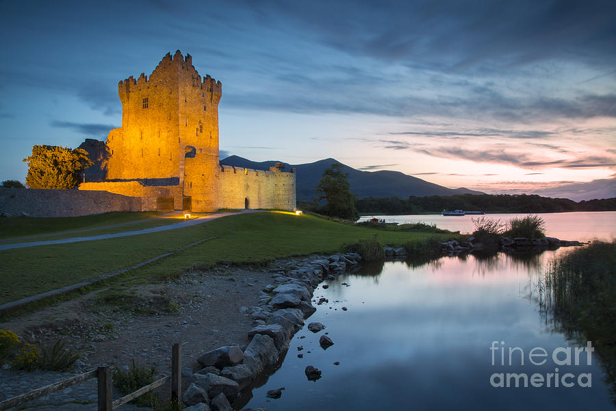 Ross Castle Evening Photograph by Brian Jannsen