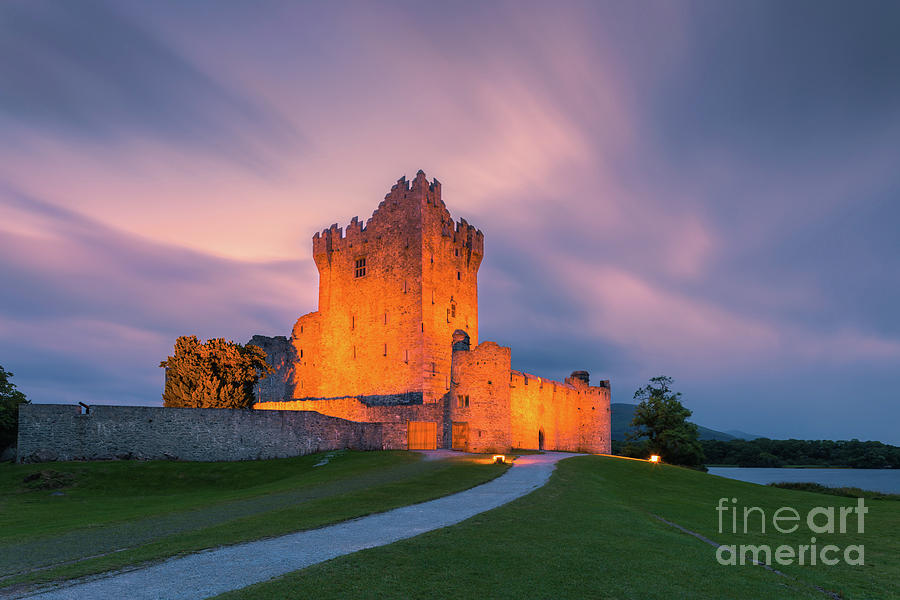 Ross Castle - Ireland Photograph by Henk Meijer Photography