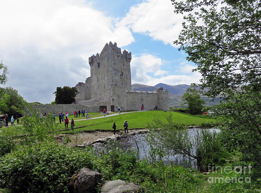 Ross Castle Killarney Ireland Photograph by Cindy Murphy - NightVisions