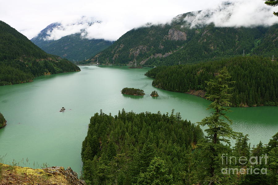 Ross Lake View Photograph by Christiane Schulze Art And Photography