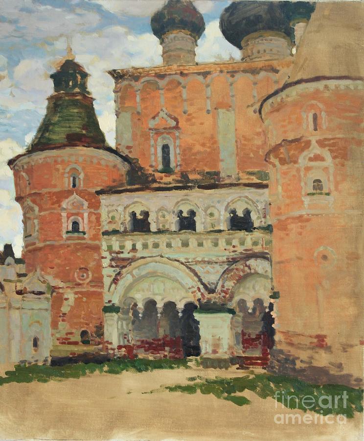 Landscape Painting - Rostov Kremlin by Anna Ankudinova Landscape Painting - Rostov Kremlin by Anna Ankudinova