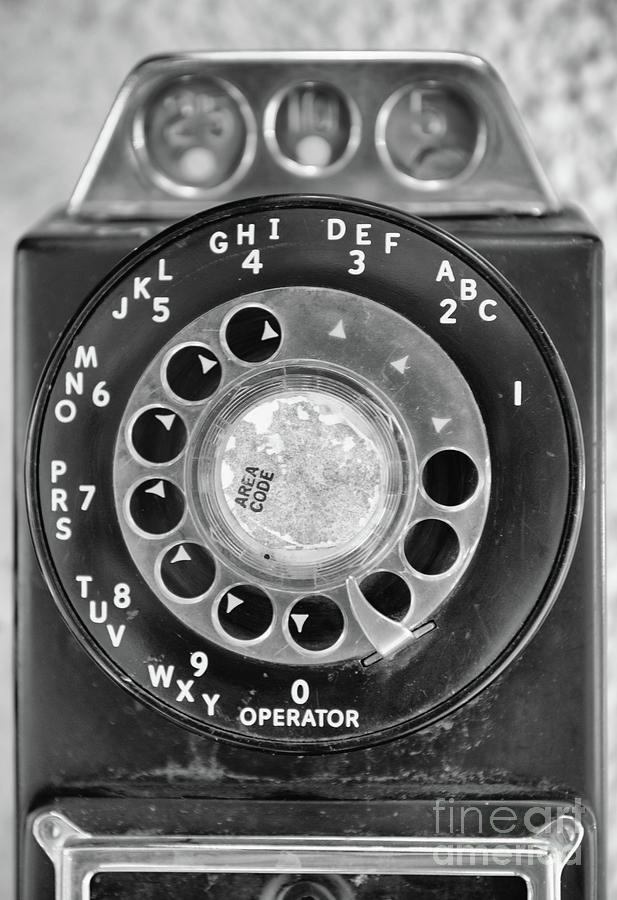 Rotary Dial Photograph by Dale Powell