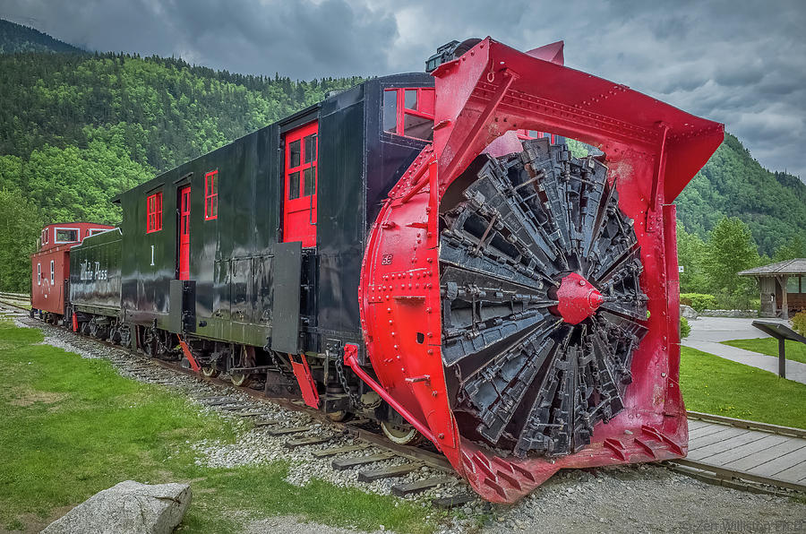 Rotary Snowplow Photograph by Zen Williston - Fine Art America