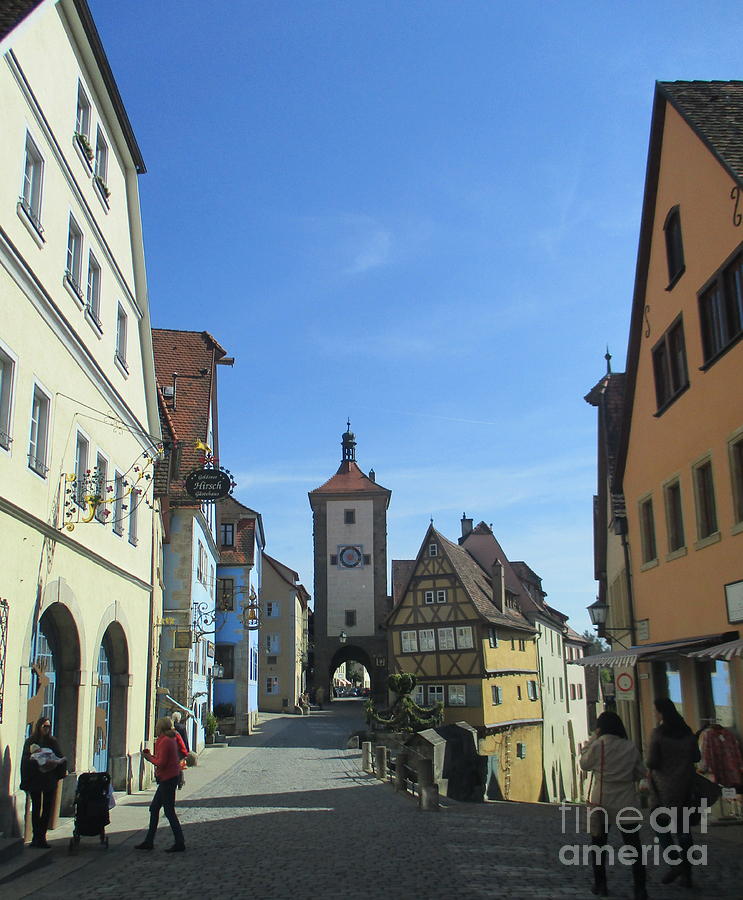 Rothenburg 27 Photograph by Randall Weidner