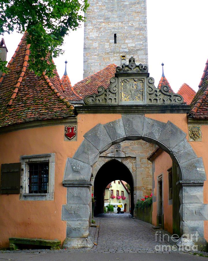 Rothenburg Gate Photograph