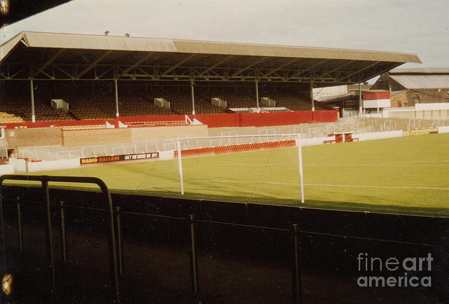 Rotherham - Millmoor - Main Stand 2 - 1970s Photograph by Legendary Football Grounds