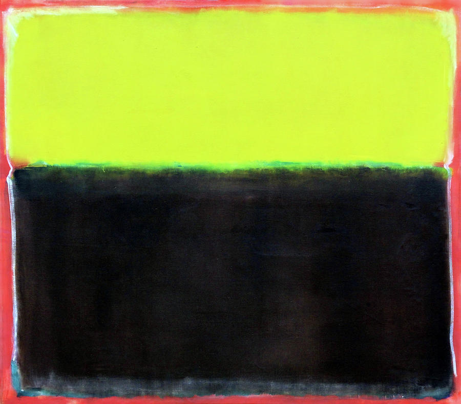 Rothkos Untitled -- 1950 Photograph by Cora Wandel