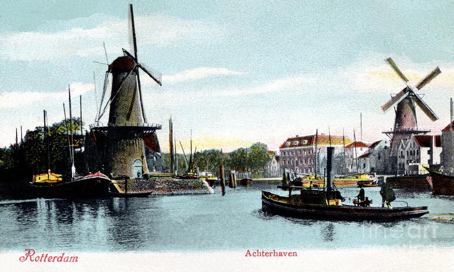 Rotterdam Achterhaven 1890 Photograph by Heidi De Leeuw