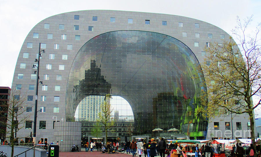 Rotterdam Markethall 1 Photograph by Randall Weidner