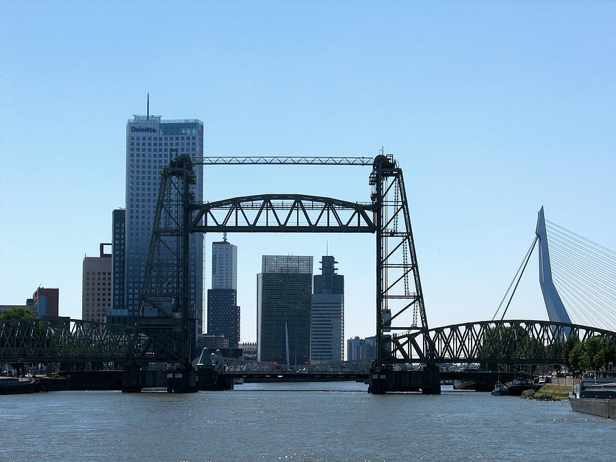 Rotterdam Skyline Photograph by Holland Scenery - Fine Art America